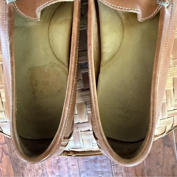 Polo by Ralph Lauren Brown Woodley Driving Loafers Size 9.5 D - Picture 6 of 8